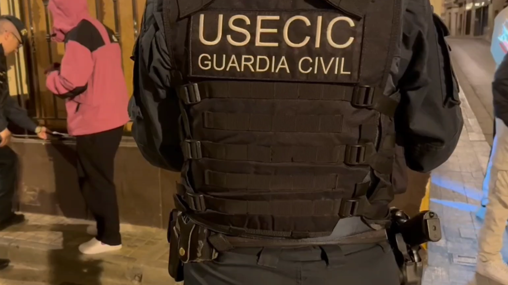 La unidad USECIC de la Guardia Civil en Caspe