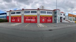 Parque de bomberos de Ferrol.