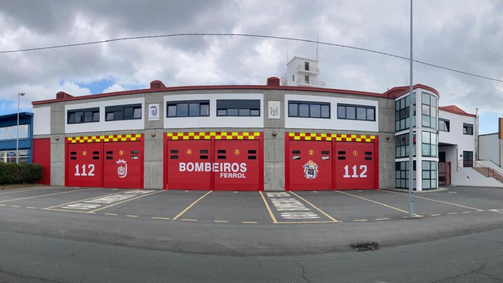 Parque de bomberos de Ferrol.
