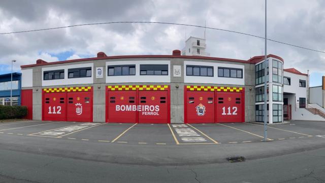 Parque de bomberos de Ferrol.