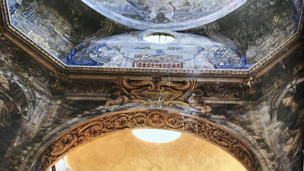 Interior de la Iglesia.