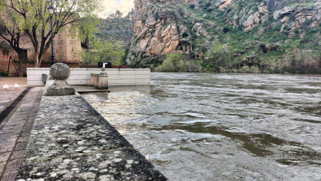 El Tajo a su paso por Toledo.