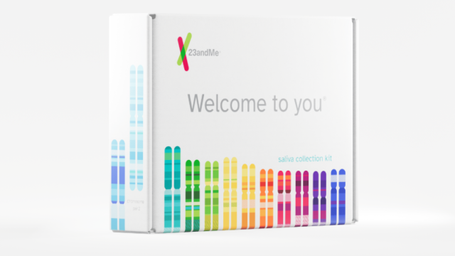 Un kit de 23andMe.