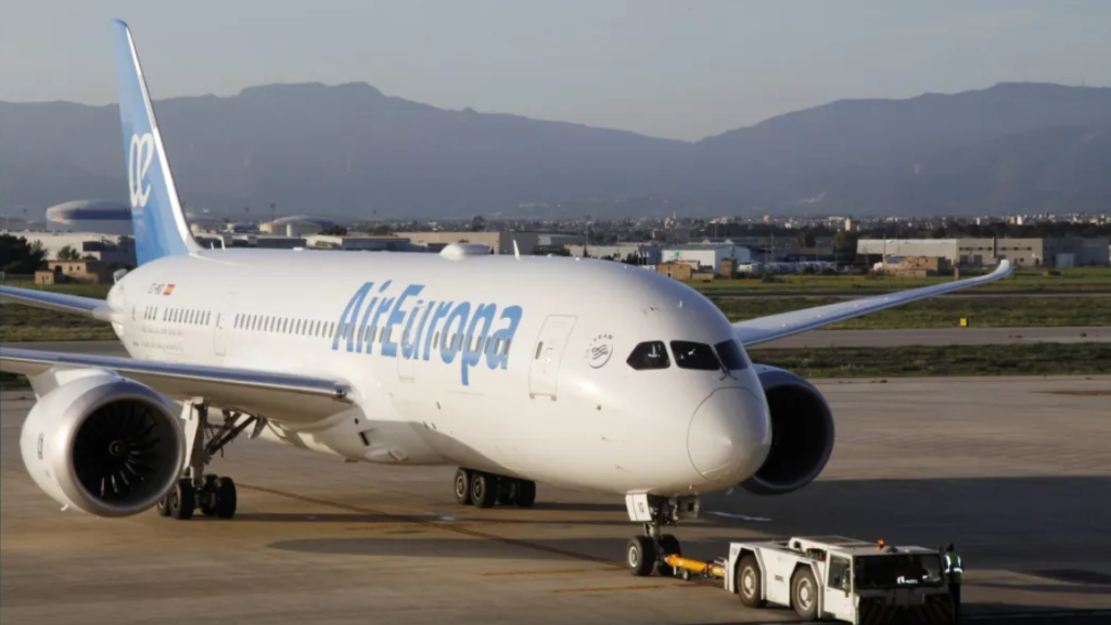 Avión de Air Europa.