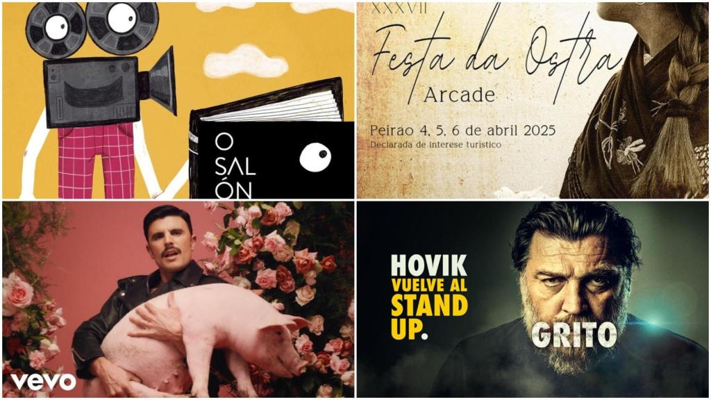 Estos son los grandes eventos y conciertos del mes de abril 2025 en Pontevedra
