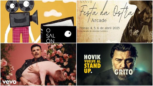 Estos son los grandes eventos y conciertos del mes de abril 2025 en Pontevedra