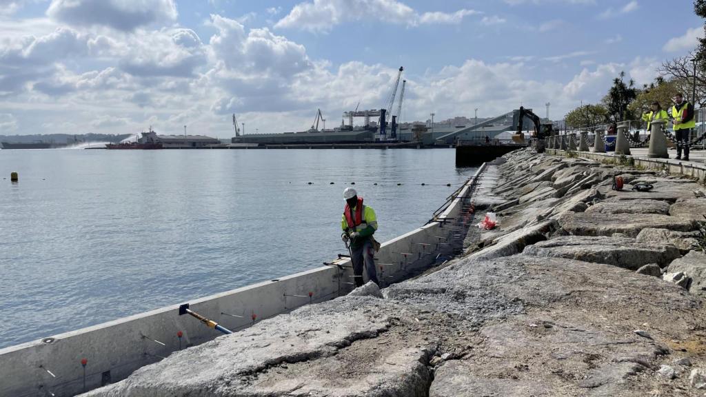 Comienzo de las obras en el Parrote.
