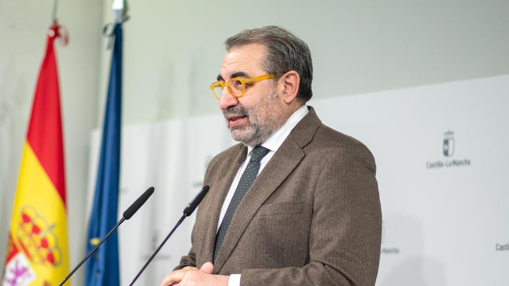 Jesús Fernández San, consejero de Sanidad. Foto: JCCM.