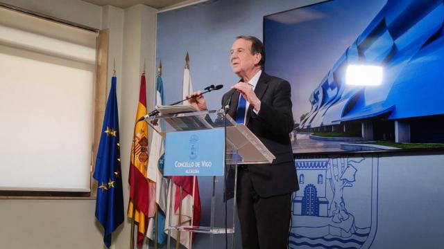 Abel Caballero en rueda de prensa