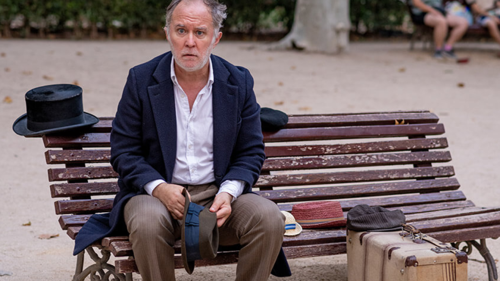 El actor Luis Bermejo en una de sus representaciones en 'Hoy tengo algo que hacer'