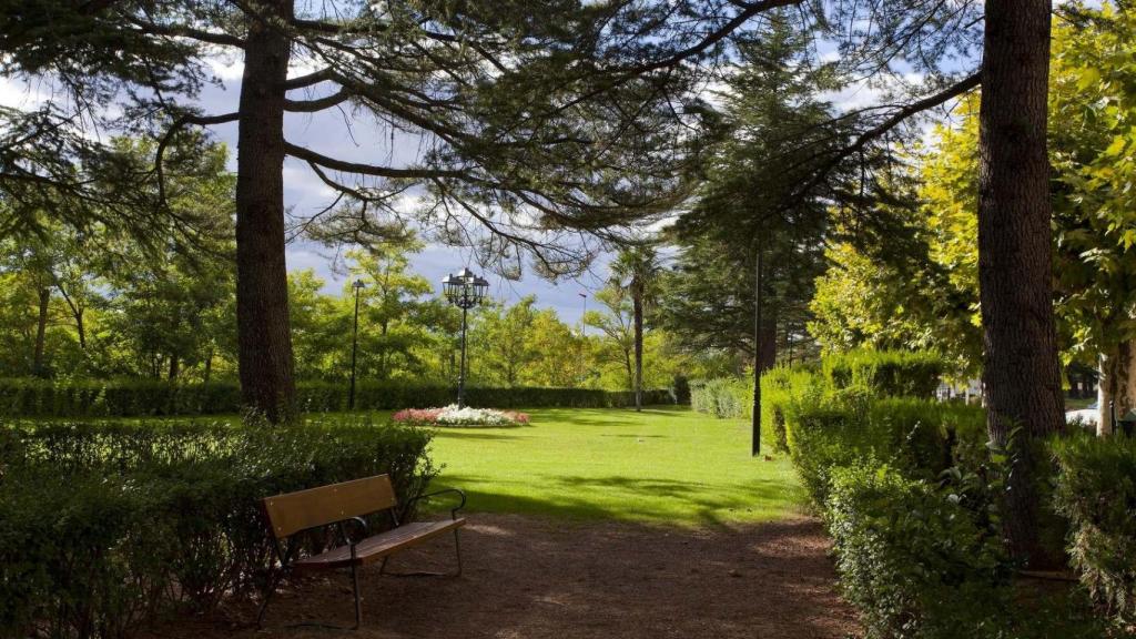 Jardines del Parador de Teruel.