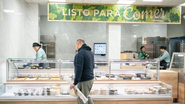 Imagen de un supermercado Mercadona