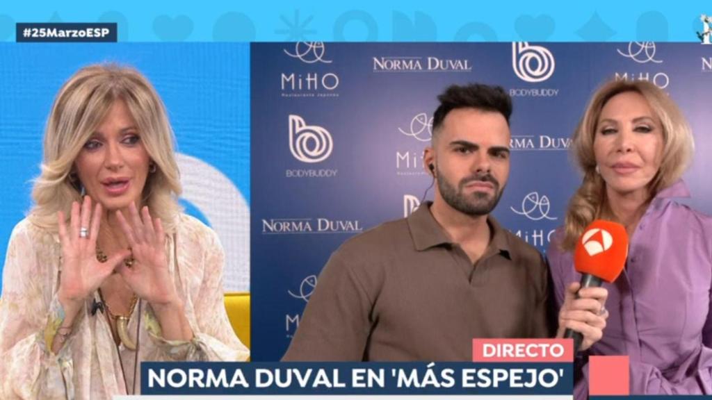 Susanna Griso y Norma Duval.