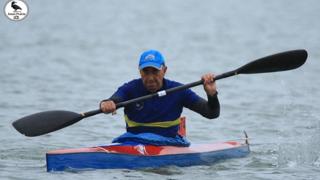 Ángel Luis Cacho en una imagen de archivo durante una competición