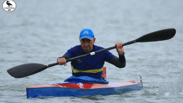 Ángel Luis Cacho en una imagen de archivo durante una competición