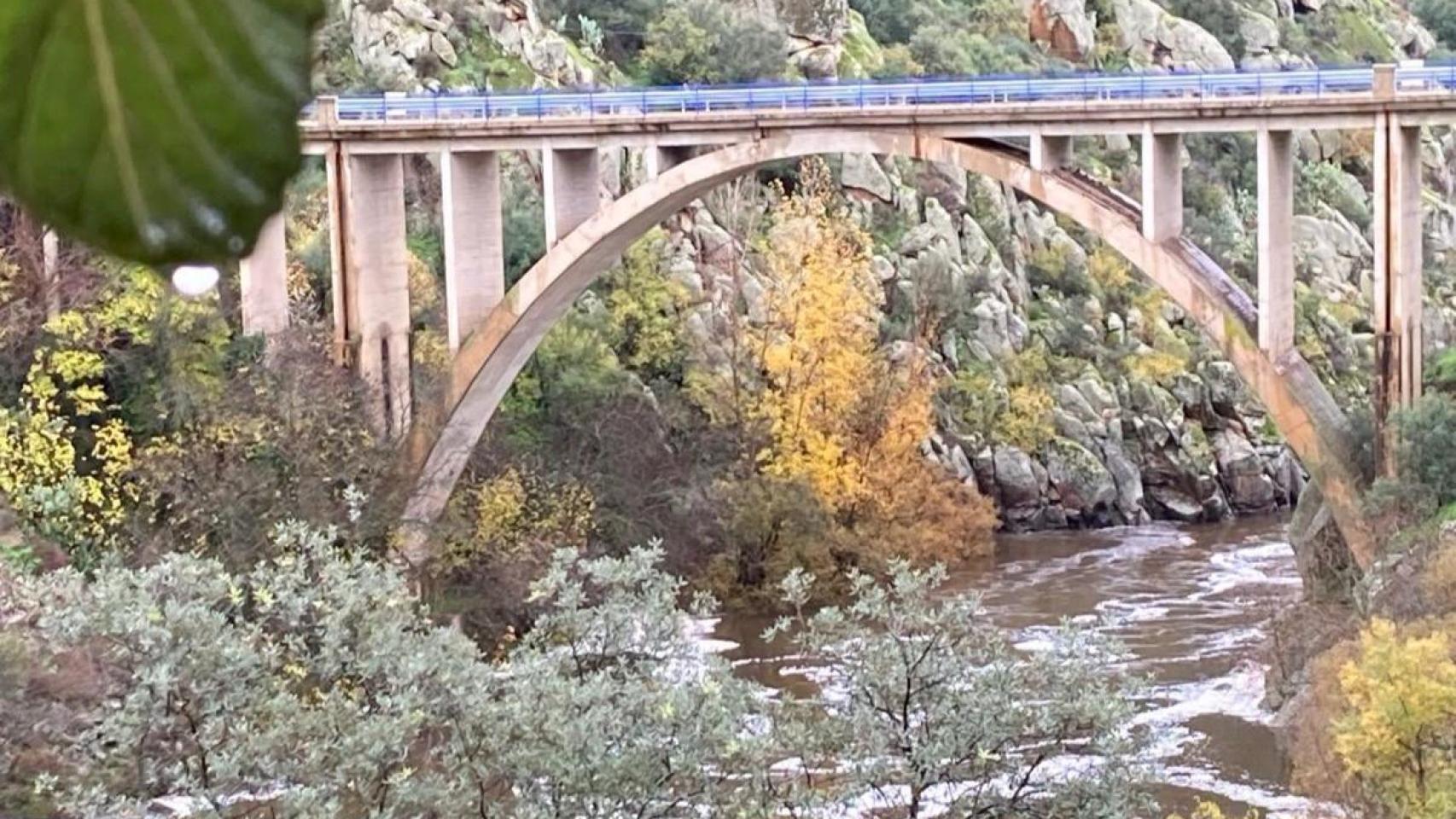 El río Huebra.