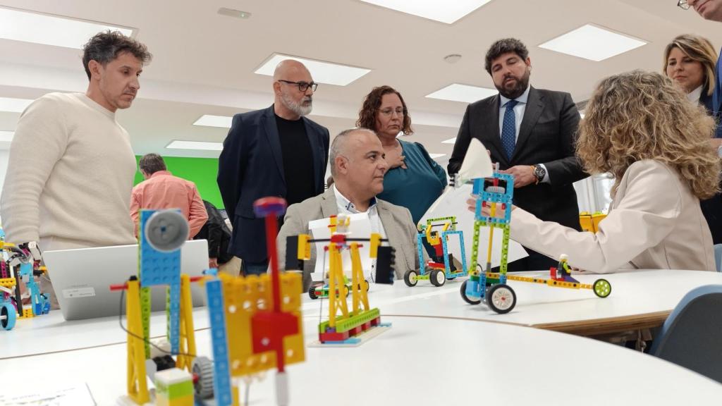Fernando López Miras visita este martes el Centro de Profesores y Recursos de la Región de Murcia.