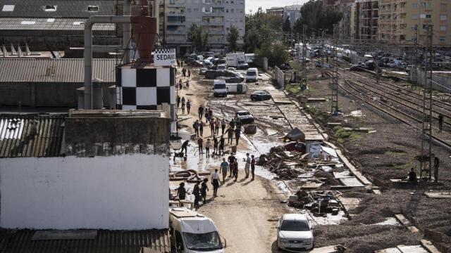Foto de archivo de la dana. Jorge Gil / Europa Press