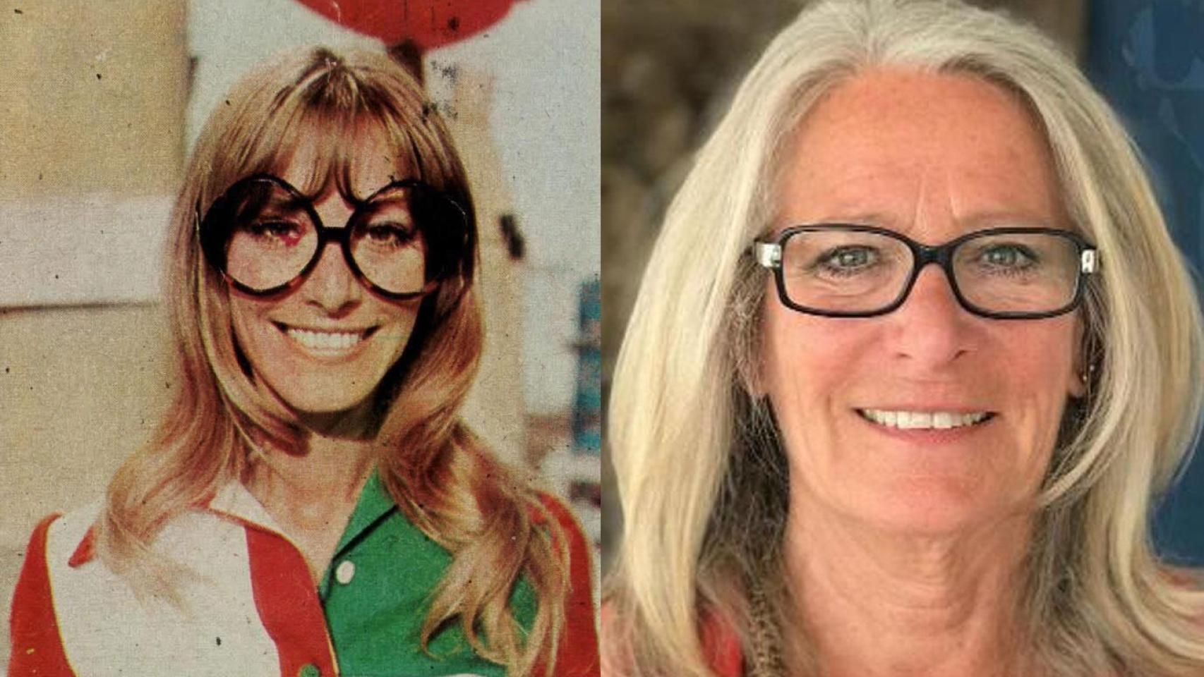 Maria Gustafsson, conocida en 'Un, dos, tres' como Britt.