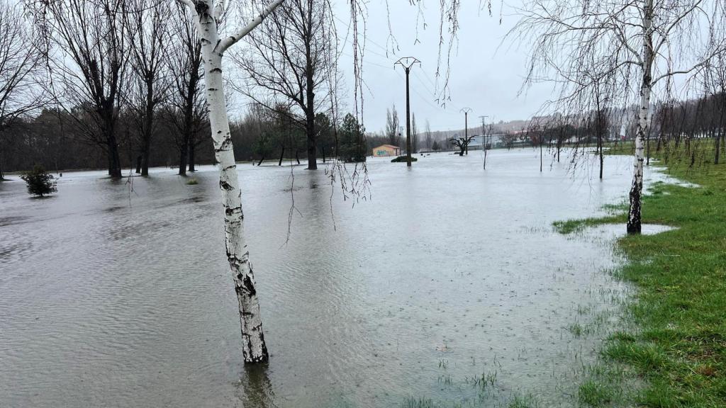 Imágenes de las inundaciones provocadas por la crecida del rio Adaja en Ávila