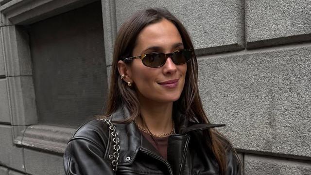 María Pombo con chaqueta de Ducie London.