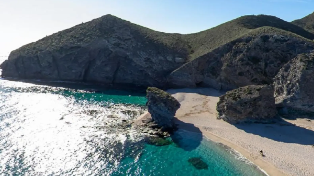 La playa de los Muertos, en Carboneras (Almería).