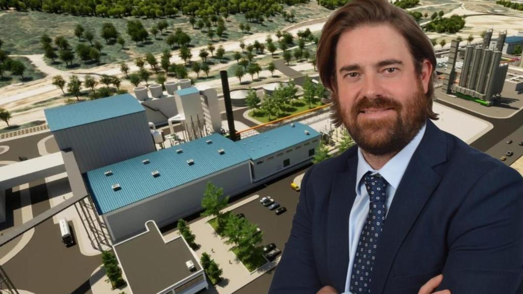 Yann Dumont, uno de los dos fundadores del proyecto La Robla Green y consejero delegado de la empresa impulsora del proyecto, Reolum.