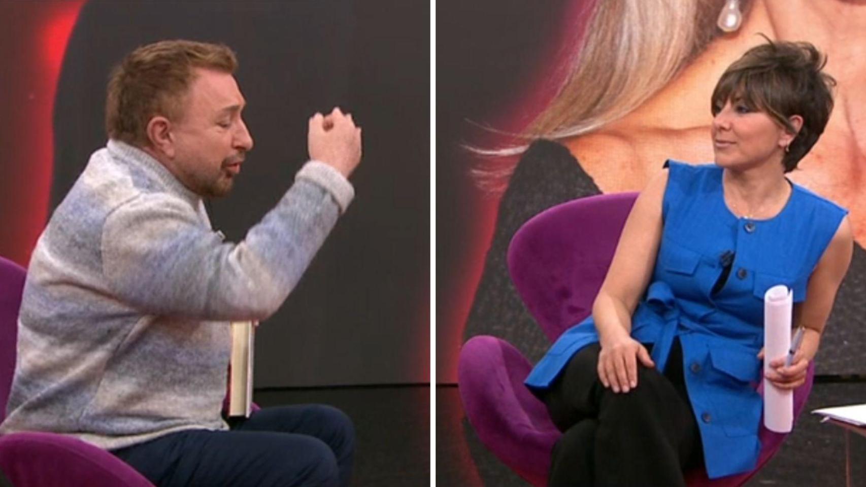 Sonsoles Ónega no se corta ni un pelo y José Manuel Parada.