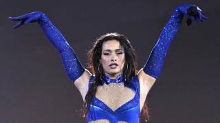 Chanel, durante la primera semifinal de Eurovisión 2024 en Malmö (EBU).