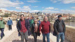 Reapertura del Puente de Piedra de Zamora tras su restauración