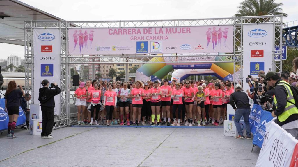 La Carrera de la Mujer Central Lechera Asturiana arranca en Gran Canaria