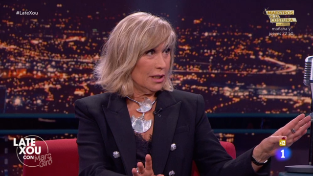 Julia Otero, este martes en 'Late Xou'.