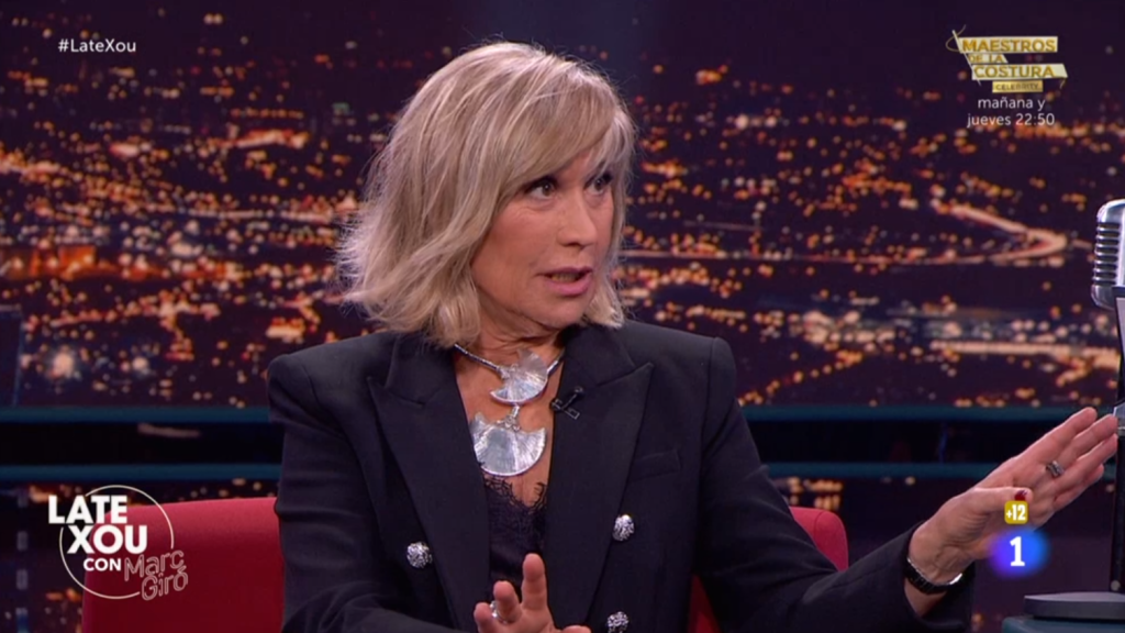 Julia Otero en 'Late Xou'.