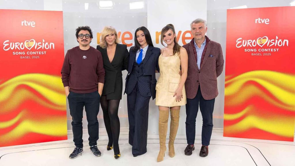 La presentación del Euroclub este martes en Madrid.