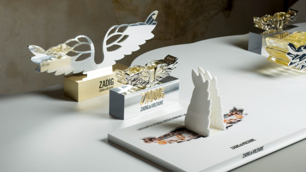 Zadig&Voltaire parfums ha presentado su nueva fragancia ZADIG en la Calle Barquillo de Madrid.