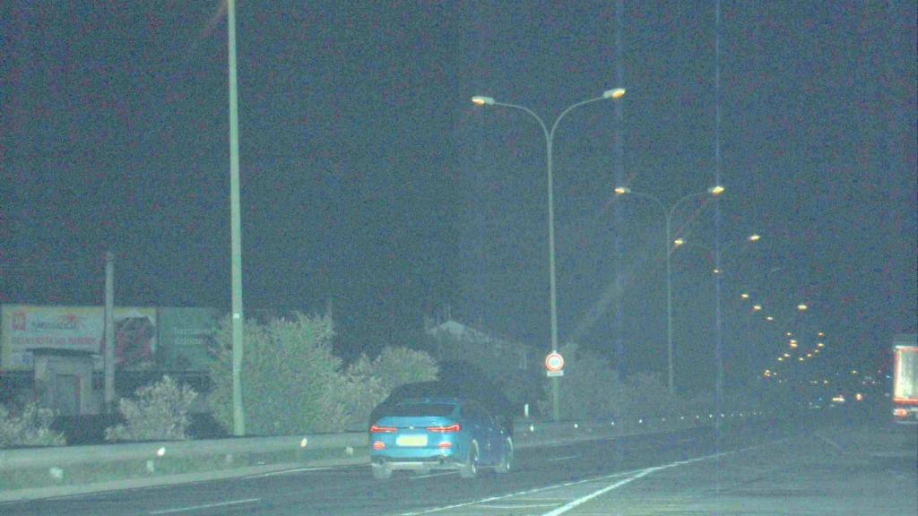 Conductor que ha sido cazado por un radar a 124 km/h en Zaragoza