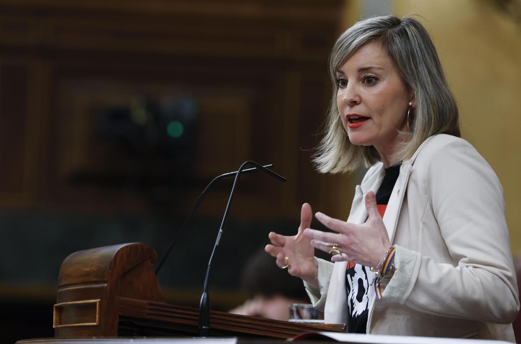 Verónica Martínez, durante su intervención.