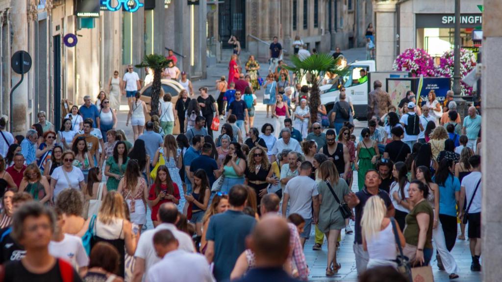 La calle Toro de Salamanca, una de las principales arterias comerciales