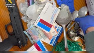 Objetos intervenidos.