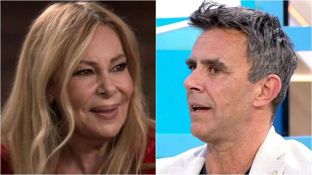 Ana Obregón y Alonso Caparrós en un fotomontaje de BLUPER.