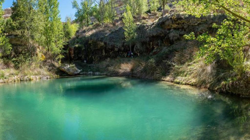 Laguna de Aguallueve en Anento, Zaragoza.