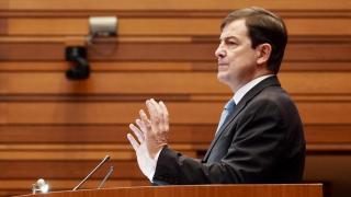 El presidente de la Junta, Alfonso Fernández Mañueco, en la primera jornada del Debate de política general