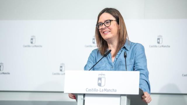 La consejera portavoz del Gobierno de Castilla-La Mancha, Esther Padilla.