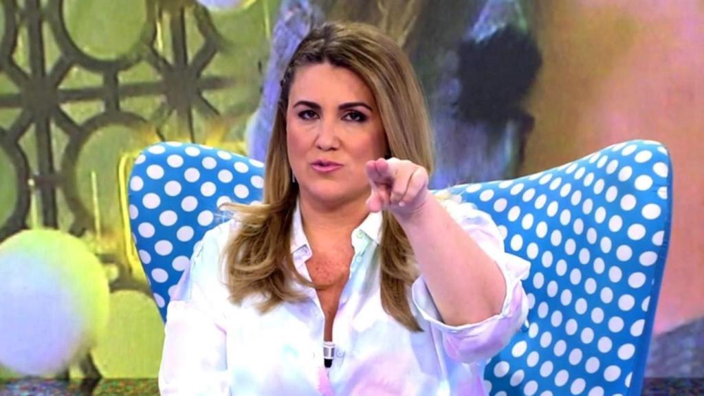 Carlota Corredera, en 'Sálvame'.