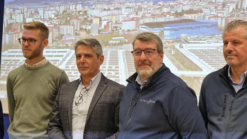 El director de la planta de Stellantis en Vigo en el acto de este miércoles