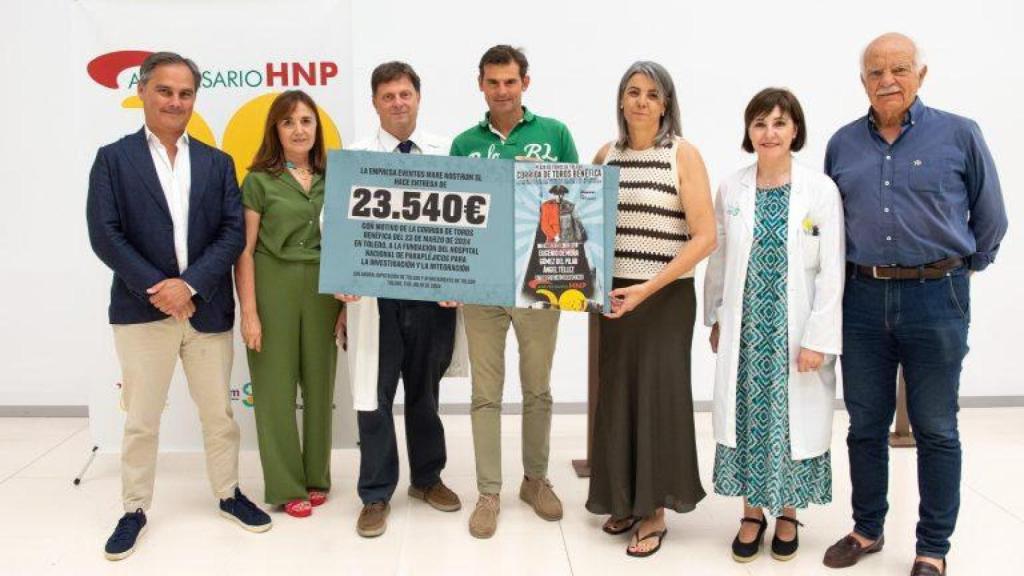 Entrega de la recaudación de 2024.