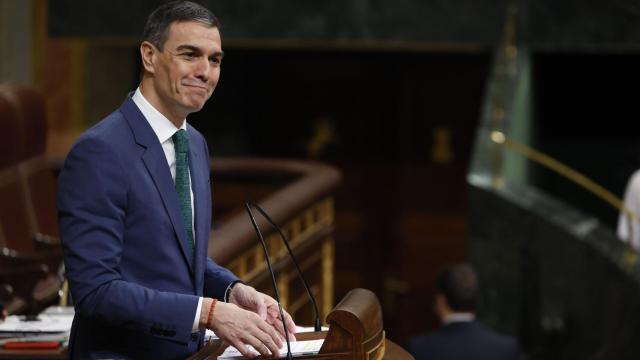 Esta mañana ha venido a divertirse al Congreso... ¡Pedro Sánchez!