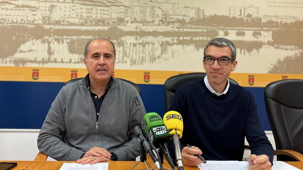 Presentación de la moción conjunta en Talavera.