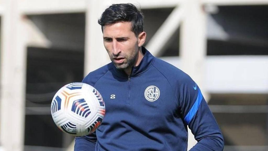 Donatti, en un entrenamiento.