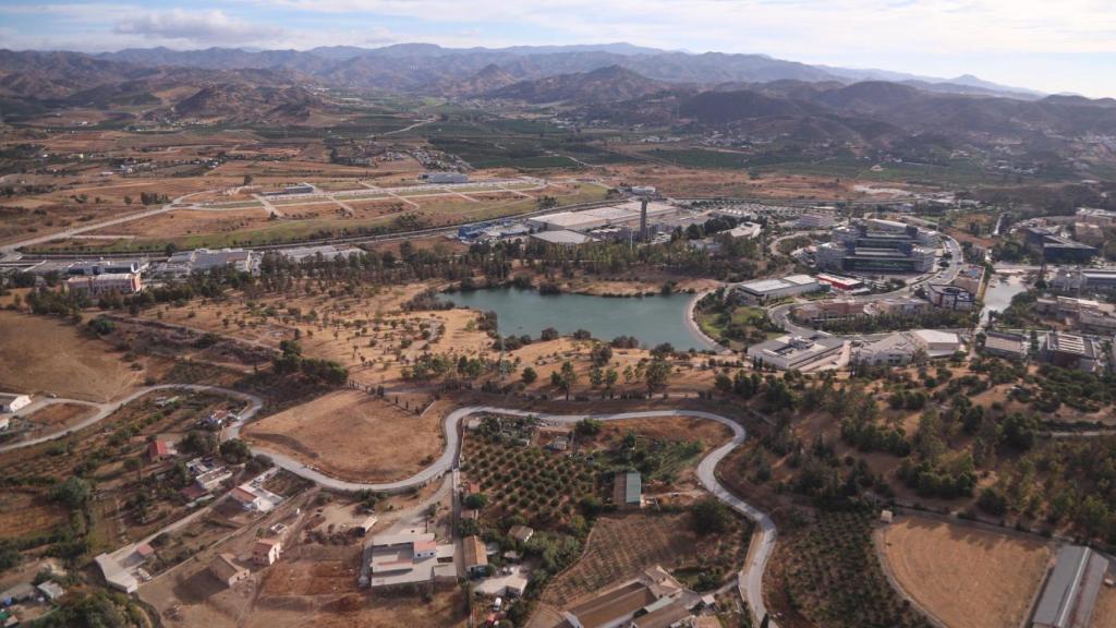 Vista aérea del Parque Tecnológico de Andalucía, en Málaga.